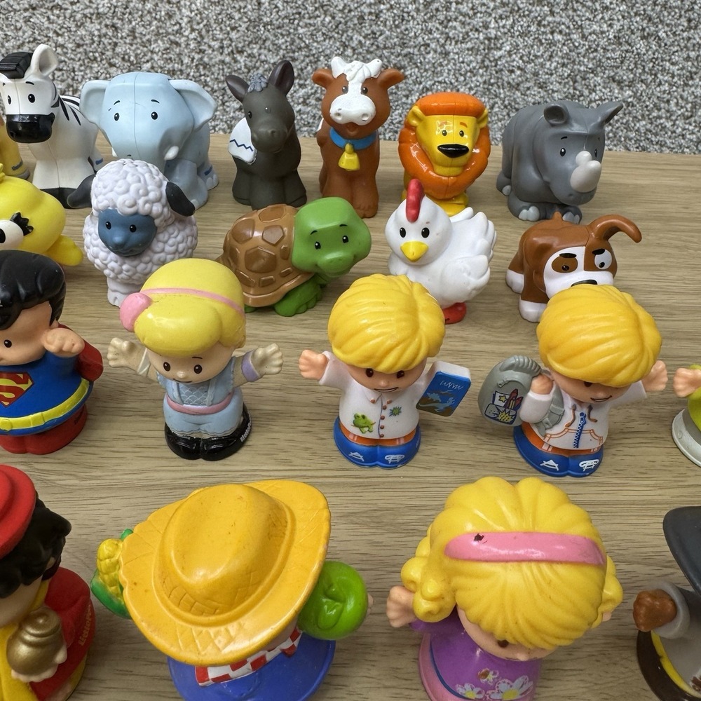 Lot of 28 Fisher-Price Little People Figures Animals Disney Princess Toy Story - Picture 11 of 12